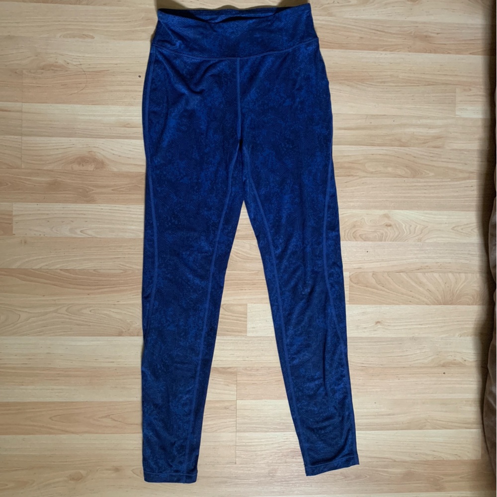 ⚡️3 for 25⚡️ Paradox Navy Pattern Leggings With DriRelease & FreshGuard Size S